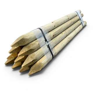 Balenie 10ks Kôl borovicový 120cm ø6 impregnovaný